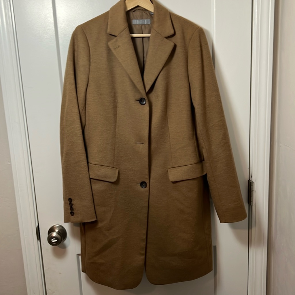 Uniqlo Brown/Tan Wool Jacket